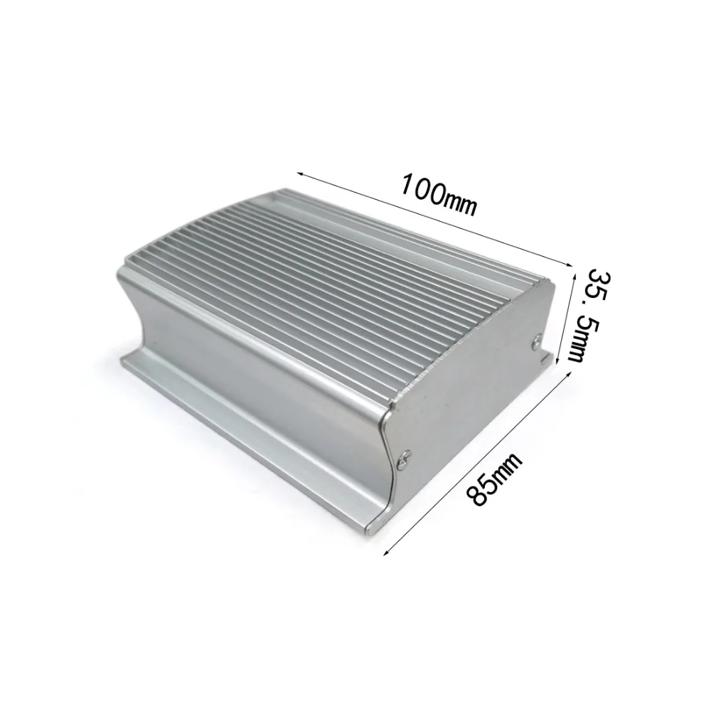 

Aluminum Alloy Instrument Shell Electric Enclosure Die Cast Box DIY 85X35.5X100mm Wall-Mounting