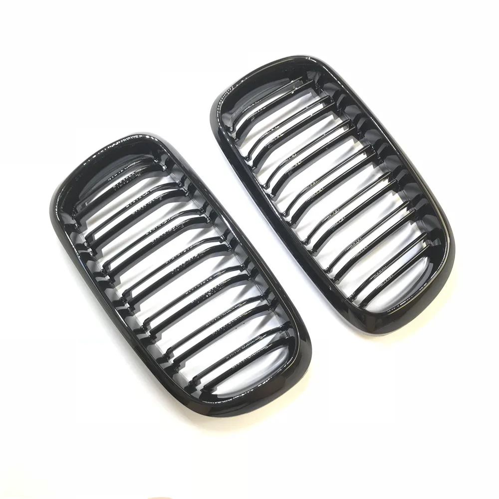 Замена переднего бампера черного цвета для bmw X5 X6 F15 F16 2014 2015 2016|grill for bmw|for bmwgrille black |
