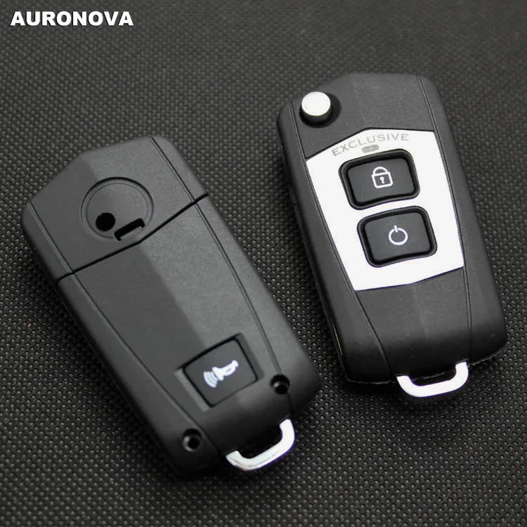 AURONOVA новый обновленный Складной Корпус ключа для Kia Soul 2 + 1 задние кнопки чехол