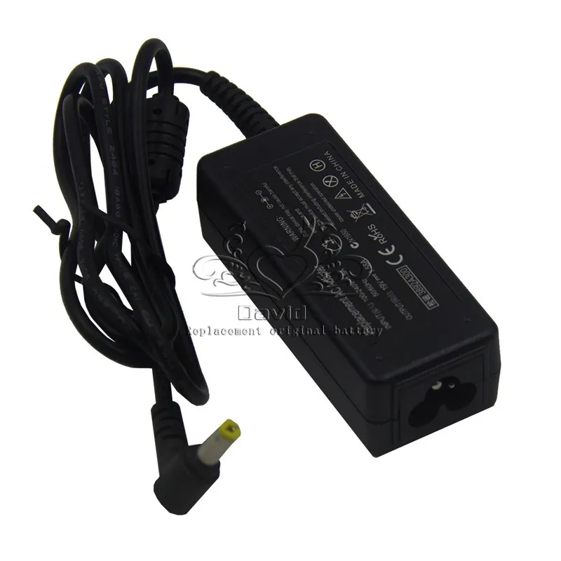 JIGU Замена для ACER 19в 1.58A 5 5*1 7 мм 40 Вт мини 12 1210 9 910 9n Latitude 10 Streak10 Pro T03G Vostro A90 PA 1300 04|acer