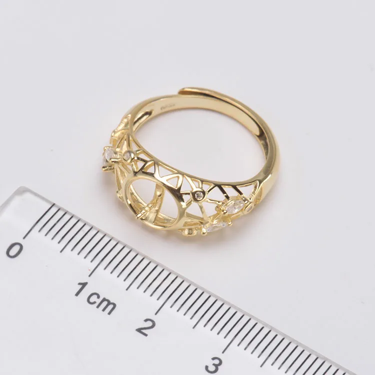 Винтаж Дизайн жемчуг Кольца аксессуар S925 Sterling Silver Pearl ювелирных изделий и