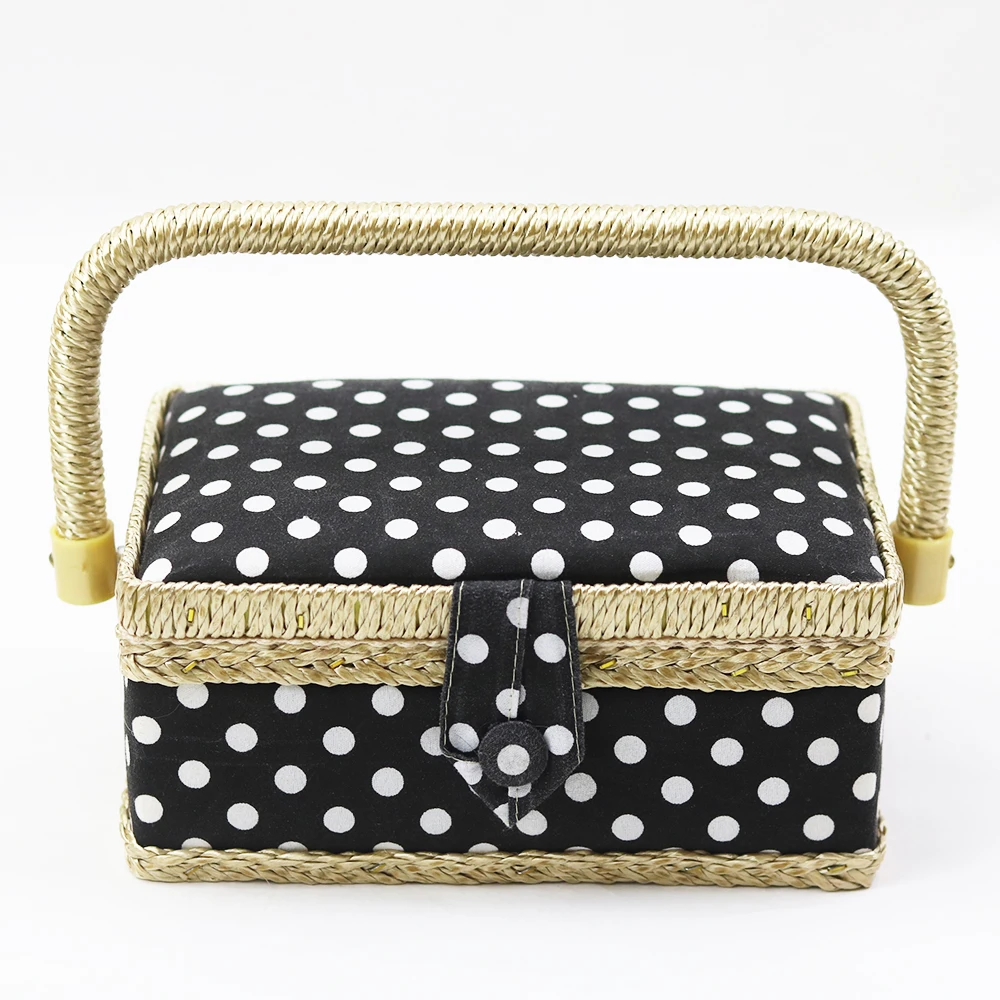 Бытовые швейные корзина для хранения швейная нитка иголка ножницы пятнистая