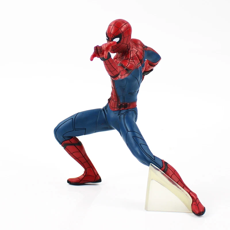 2Styles 18/26cm Avengers Superhero Homecoming Spiderman Iron Man MK47 PVC Action Figure Model Collectible Toys Kids Gift | Игрушки и
