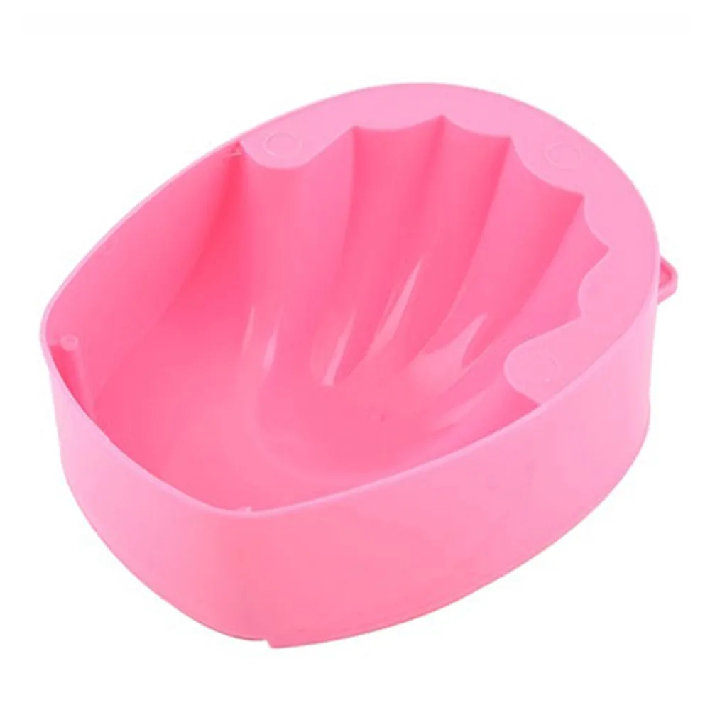 Pink ROSALIND 1 шт., средство для мытья рук, замачивание, миска, сделай сам, салонный лак для ногтей, спа-ванна, Лечение ногтей, удаление маникюрных инструментов - Цвет: Pink