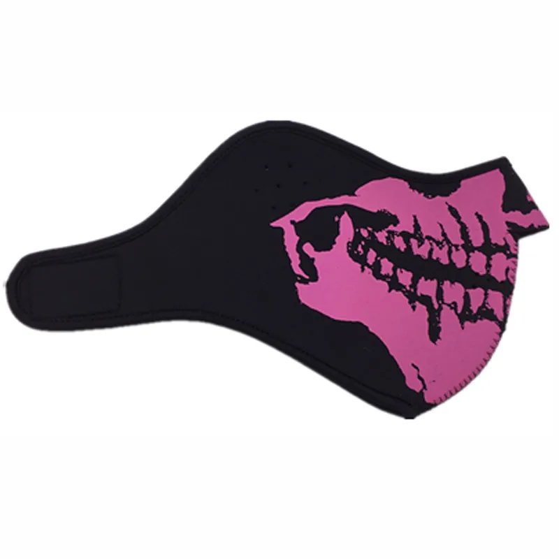 Cycling Biker ATV Skull Neoprene Face Mask Balaclava Hat Hats Cap Free Shipping |