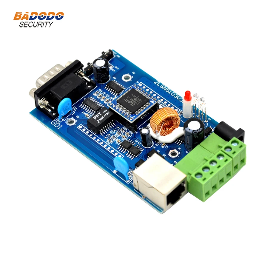 Industrial Serial port RS232 RS422 RS485 to Ethernet TCP/IP device converter module ZLSN5103/ ZLSN5143 (support Modbus RTU TCP) |