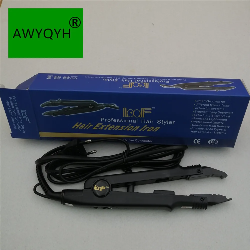 Удлинители волос термоплавкий соединитель железа для наращивания с u образными