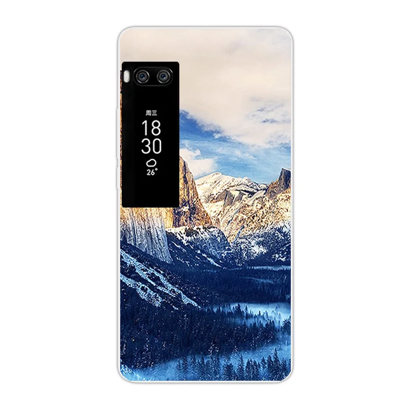 Для Meizu Pro 7 силиконовый тонкий ТПУ чехол для задней панели Защитный Ультра Fundas 5 2