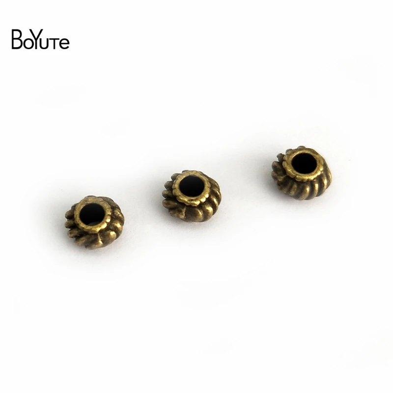 

BoYuTe (200 шт./лот) 5*12 мм цинковый сплав, античная бронза, Посеребренная металлическая брикет для изготовления ювелирных изделий, аксессуары, де...
