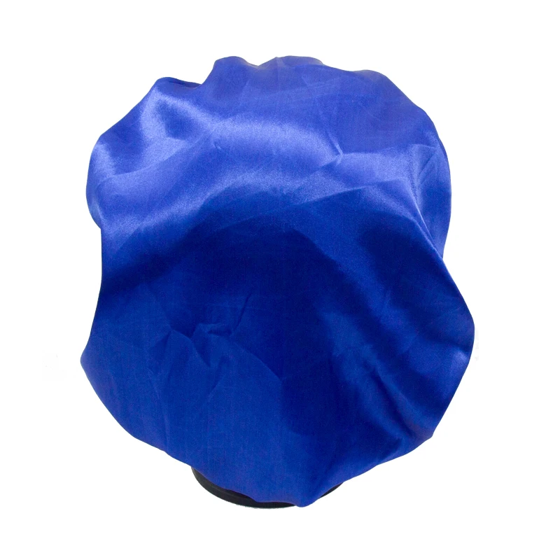 Мини атласный бант защита синего цвета Комплект 2 Слои полиэстерых атласных Для