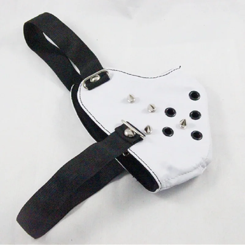 Новинка 2017 модная маска для лица в стиле ретро с заклепками панк рок эластичным