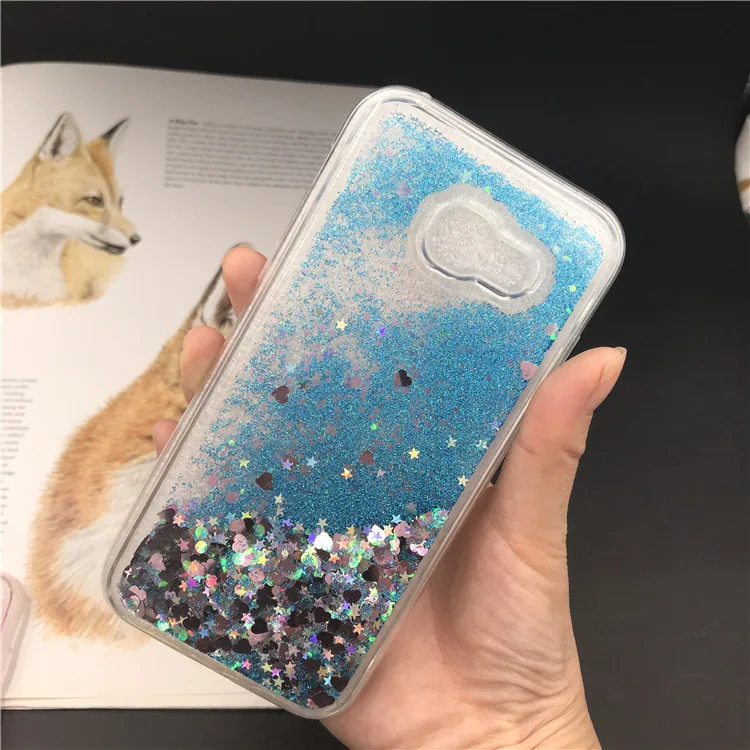 2017 Bling измельчитель с принтом сердце Любовь блестками мягкие чехлы из ТПУ для Samsung