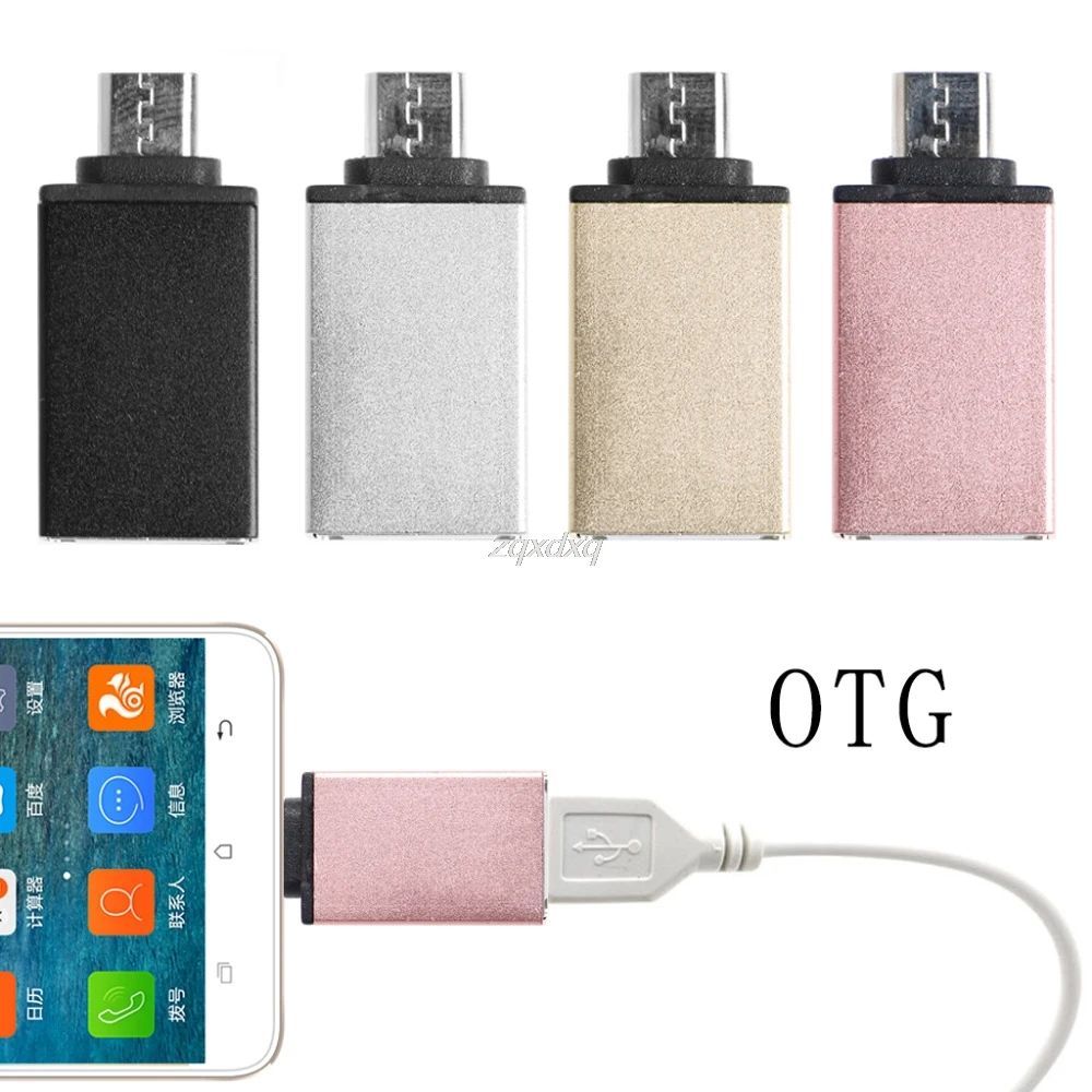 Микро USB папа к 2 0 OTG адаптер конвертер для Samsung Xiaomi LG Huawei HTC мобильные телефоны