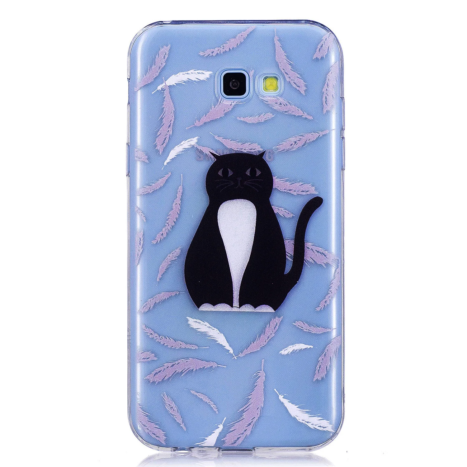 TPU чехол для Samsung Galaxy A7 A 7 2017 Мягкий силиконовый прозрачный телефона A720F A720 720 Чехлы