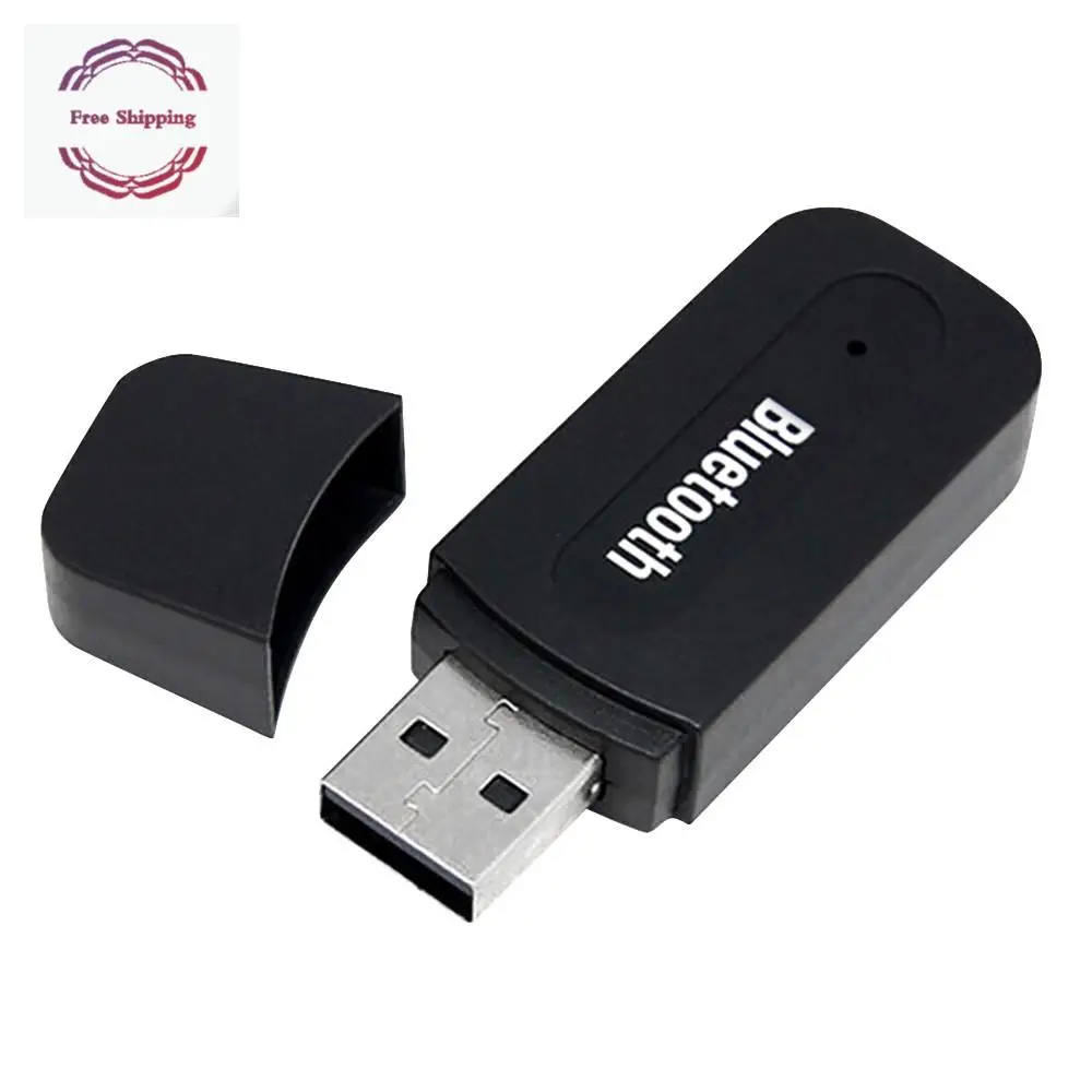 3 5 мм автомобильный беспроводной USB Bluetooth Aux аудио стерео музыкальный динамик