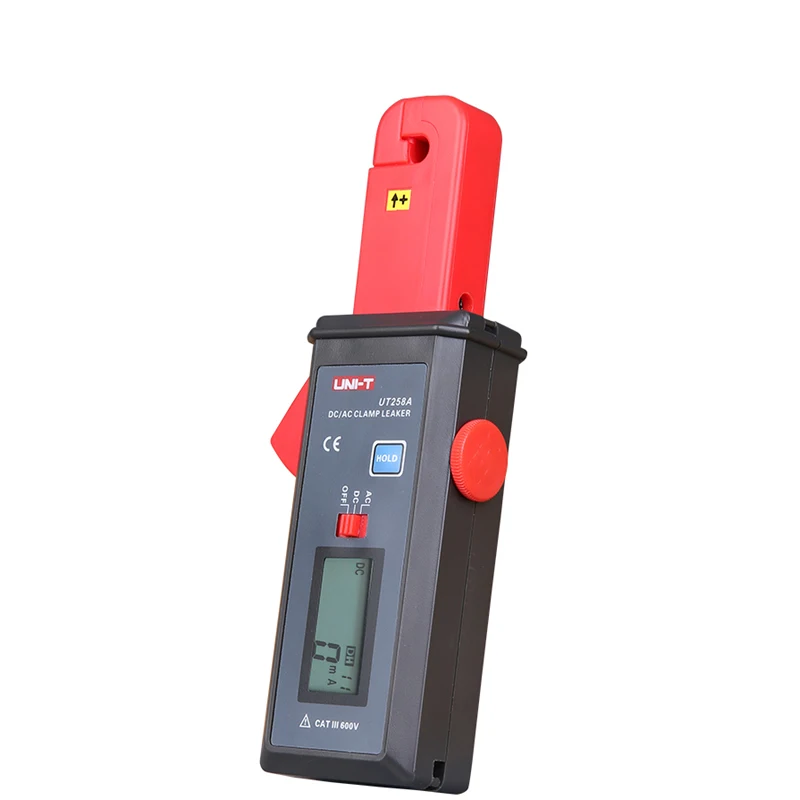 UNI-T UT258A AC/DC Клещи Амперметр Ампера аналоговым индикатором ток утечки тестер |