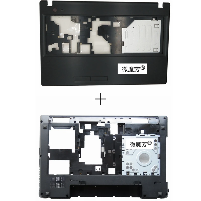 Для lenovo G580 G585 Нижняя крышка/Упор для рук верхний чехол с HDMI портом чертежная скамейка - Цвет: C and D