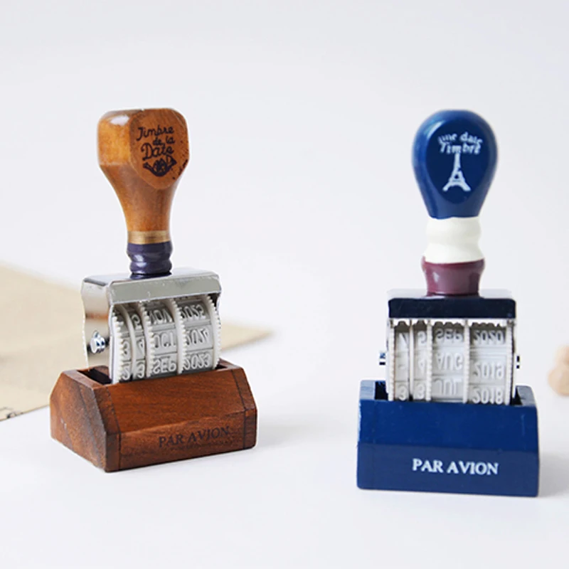 1 шт. печать на дату в стиле ретро|stamp painting|stamp butterflycase speaker |