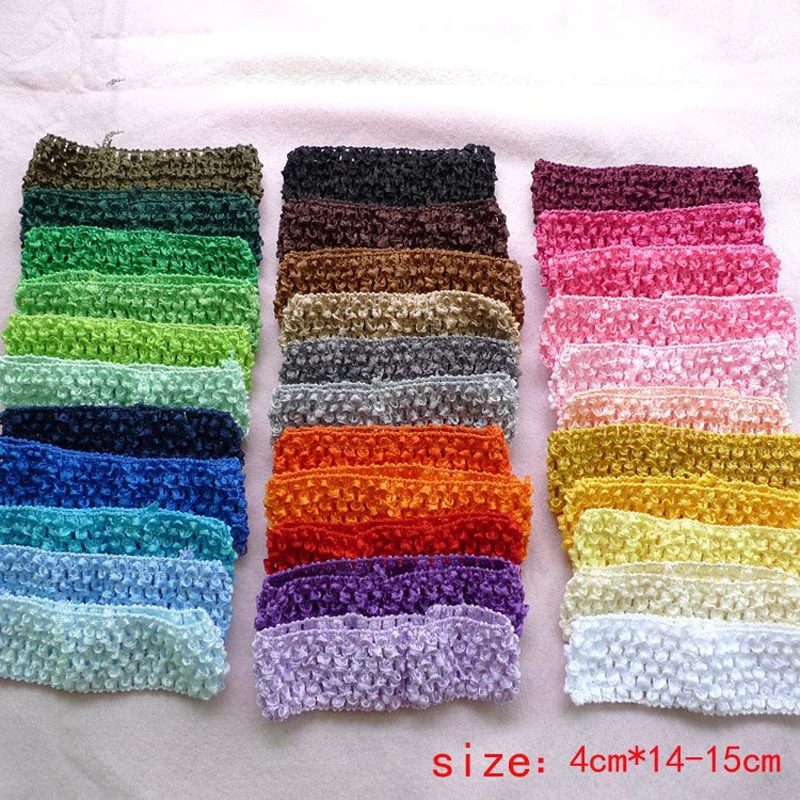 Эластичная эластичная пачка 15 шт./лот повязка на голову сделай сам аксессуары для