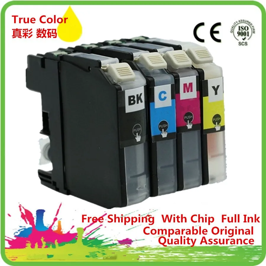 

Replacement LC529XL LC-529XL LC-525XL LC525XL LC529 LC525 Ink Cartridges Cartridge For DCP J100 J105 MFC J200