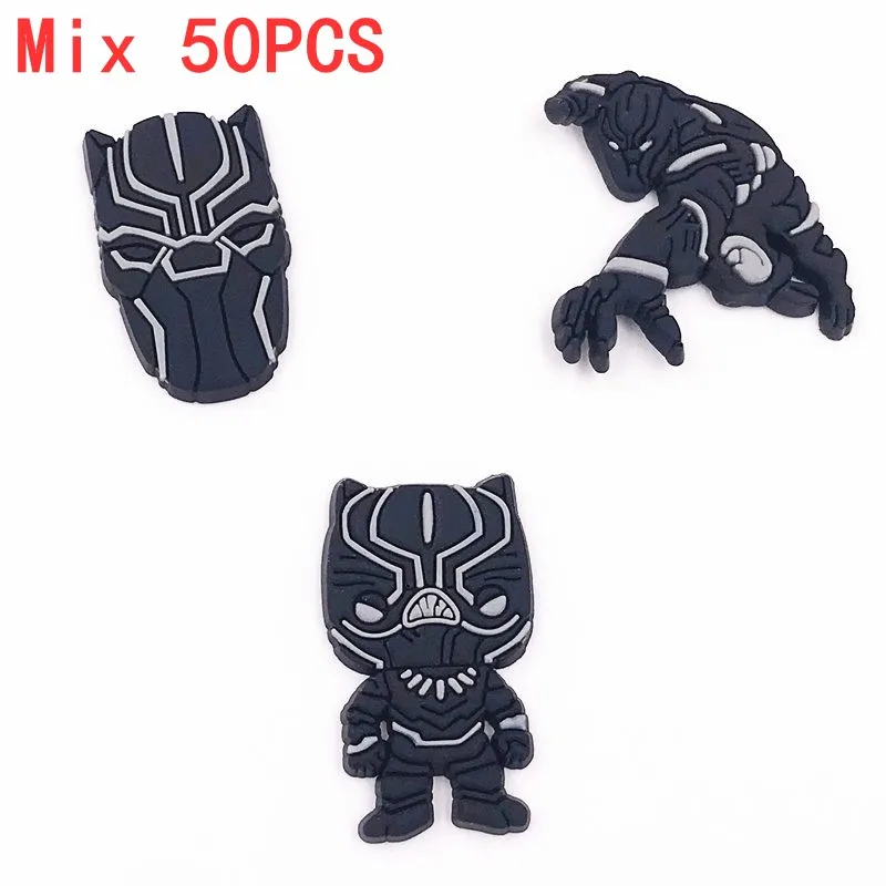 50pcs 50 шт. милый мультфильм Том и Джерри мышь ПВХ Декор Аксессуары плоский задник гаджеты DIY чехол для телефона значок Подходит Браслеты, обувь подвески - Окраска металла: 50pcs