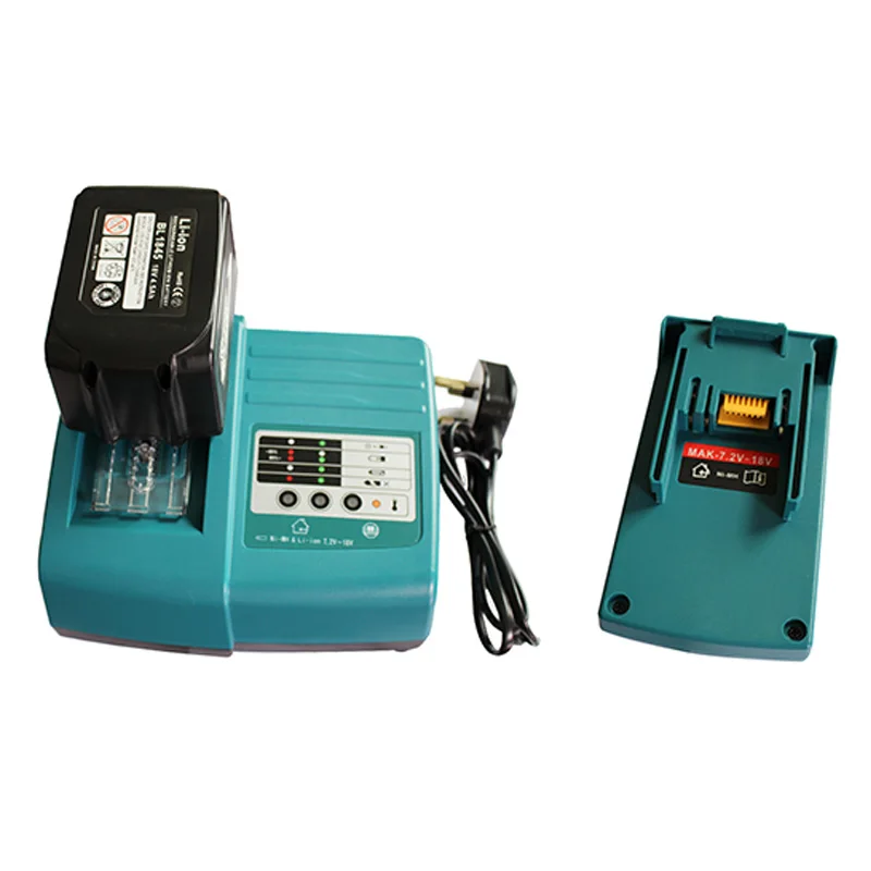 Зарядное устройство для литий-ионной батареи Makita BL1830 BL1430 DC18RC DC18RA 110 В и 220 Ni DC1414T 7 2