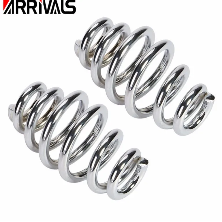 Мотоцикл 3 &quotбаррель сольный седло Пружины сиденья подвеска для Harley Chopper Bobber D25| |