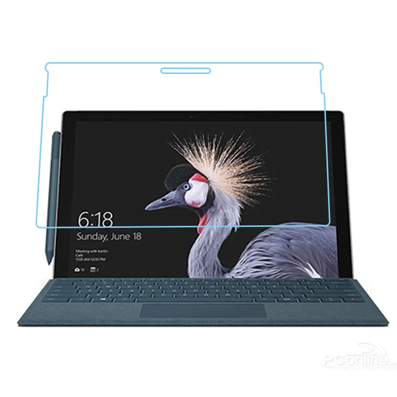 Протектор экрана для microsoft Surface Pro 5 0 3 мм 9H закаленное стекло 4 прозрачная защитная