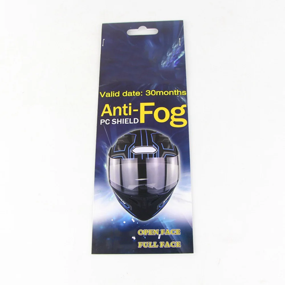 Универсальная противотуманная пленка для объектива мотоциклетного шлема
