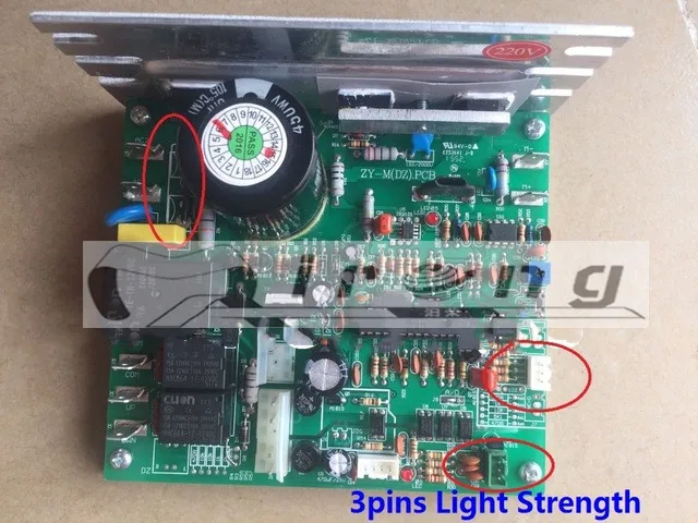 Бесплатная доставка ZY M (DZ). PCB контроллер двигателя восприятие света SHUA BROTHER OMA YIJIAN
