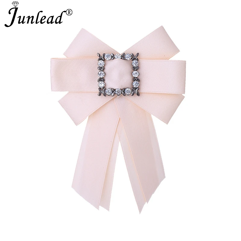 Junlead, новинка, элегантный галстук-бабочка, воротник, рубашки, платье, корсаж, бант, брошь, ювелирная ткань, лента, бант, брошь, булавки для женской одежды