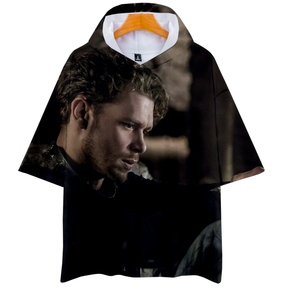 2019 толстовки с 3D принтом niklaus mikaelson Young style Black Butler модная летняя футболка короткими