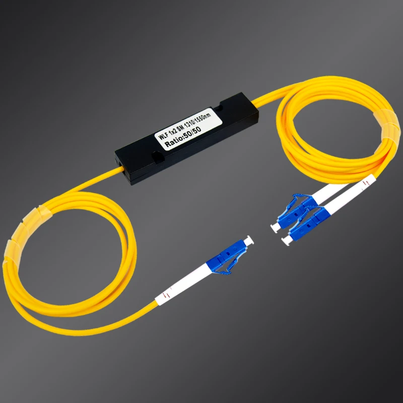 Волоконно оптический FBT сплиттер LC/UPC разъем 1x2 SM 1310/1550nm соотношение