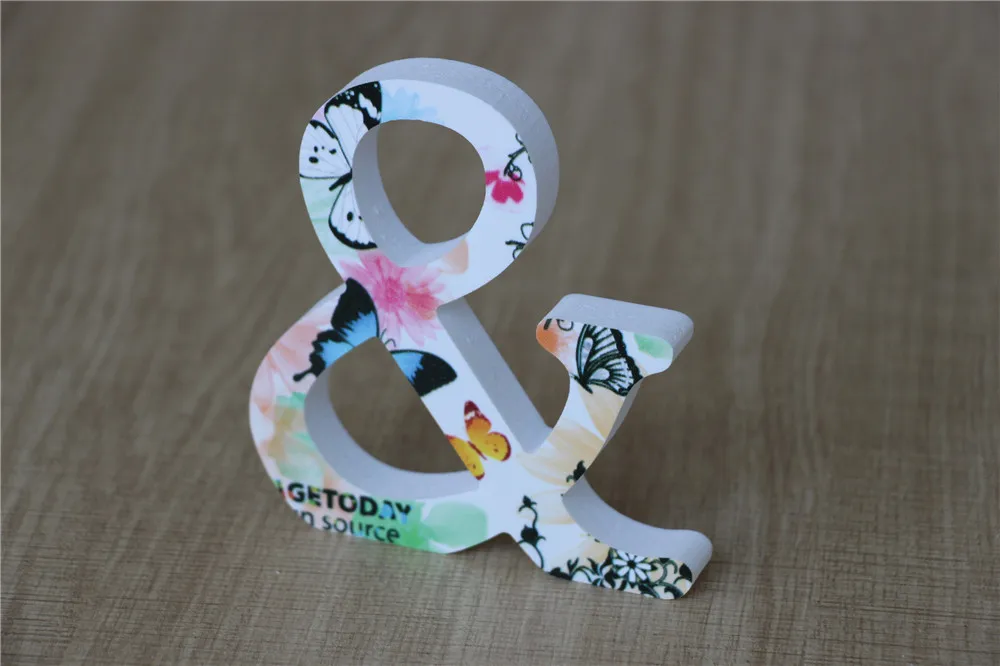 Деревянный Алфавит весенних цветов 10 см|craft decoration|craft weddingcraft supplies for weddings |