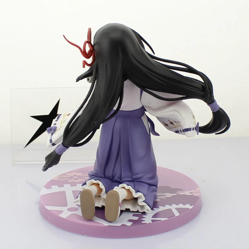 5 "Волшебная девушка аниме Puella Magi Madoka Magica Akemi Homura Miko Ver. В коробке 14 см ПВХ фигурка