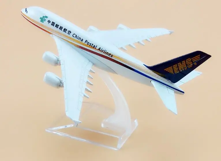 Авиационная модель Airbus 380 A380 Airways 16 см металлический сплав с подставкой для детей |