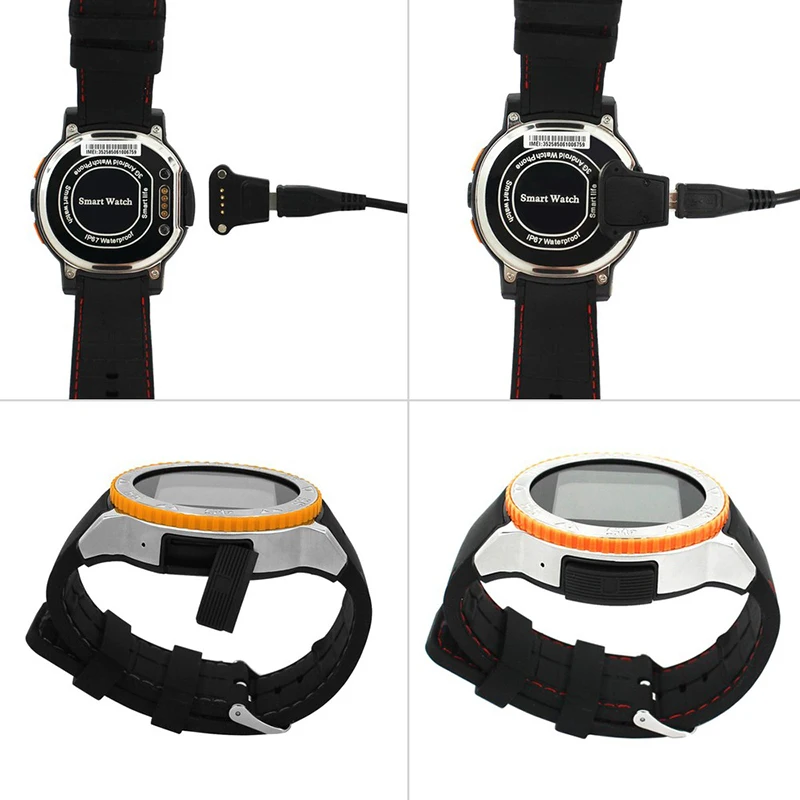 2 color new S7 Smart Watch Clock Support Sim Card Bluetooth Wifi GPS Compass pedometer QQ wexin Facebook Twitter Skype download |