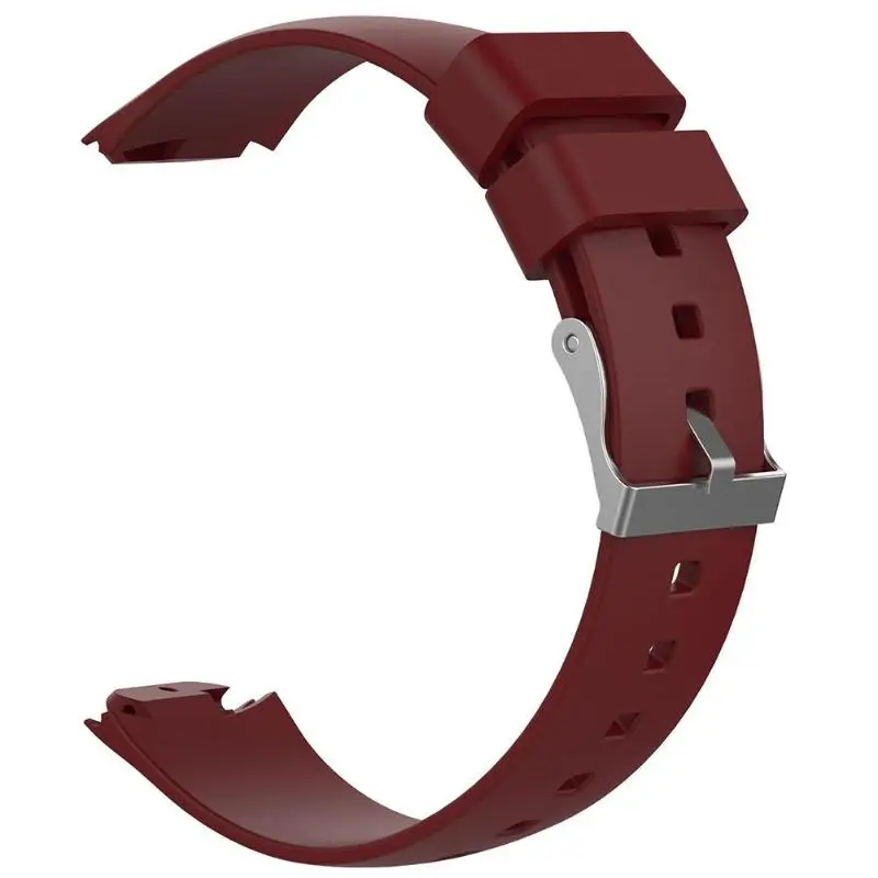 Deep Red Силиконовый сменный спортивный ремешок для часов, ремешок для ASUS ZENWATCH 3, высококачественный разноцветный ремешок для часов для ASUS ZenWatch3 - Цвет ремешка: Deep Red