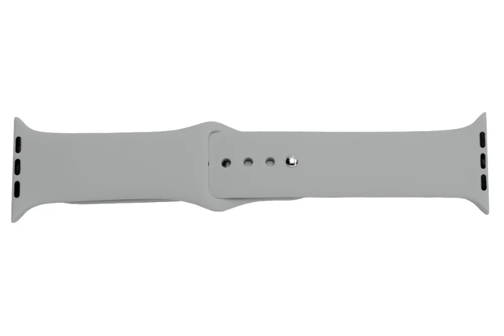 Мягкий силиконовый браслет спортивный ремешок для Apple Watch группа 44 мм 40 мм серия 5 4 3 2 1 браслет для iwatch 42 мм 38 мм аксессуары