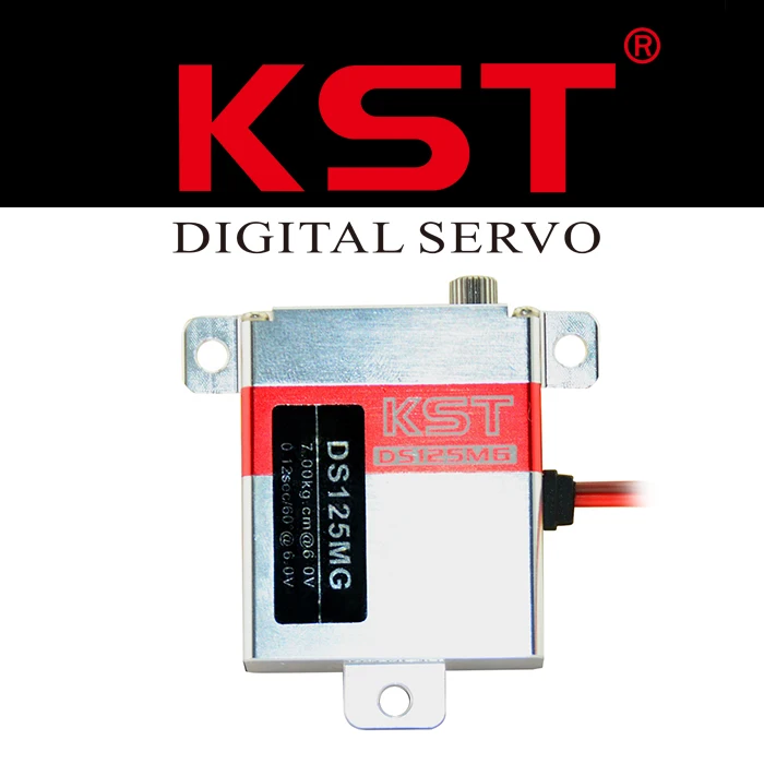 Оригинальный цифровой планер KST DS125MG с металлической шестерней 7 кг|servo servo|servo