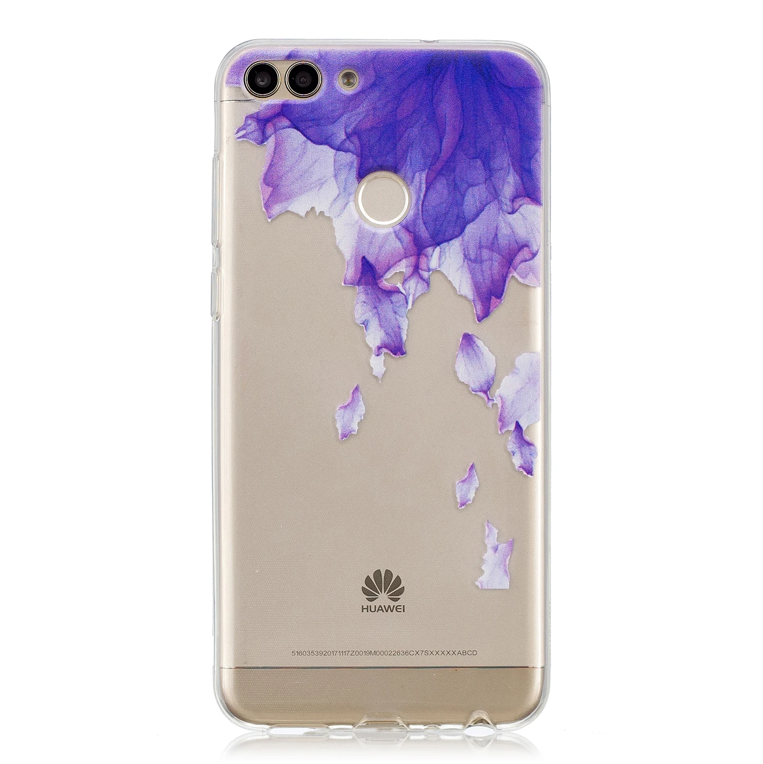 Модный мягкий ТПУ чехол для Huawei P Smart/Enjoy 7 S 2018 силиконовый с милыми животными
