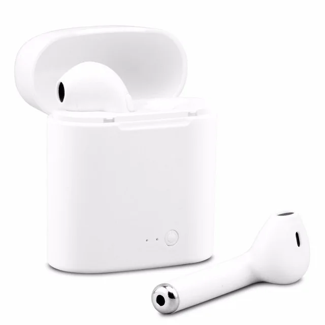 I7s TWS Bluetooth наушники стерео 5 0 Беспроводные с зарядным боксом микрофон для Iphone Samsung