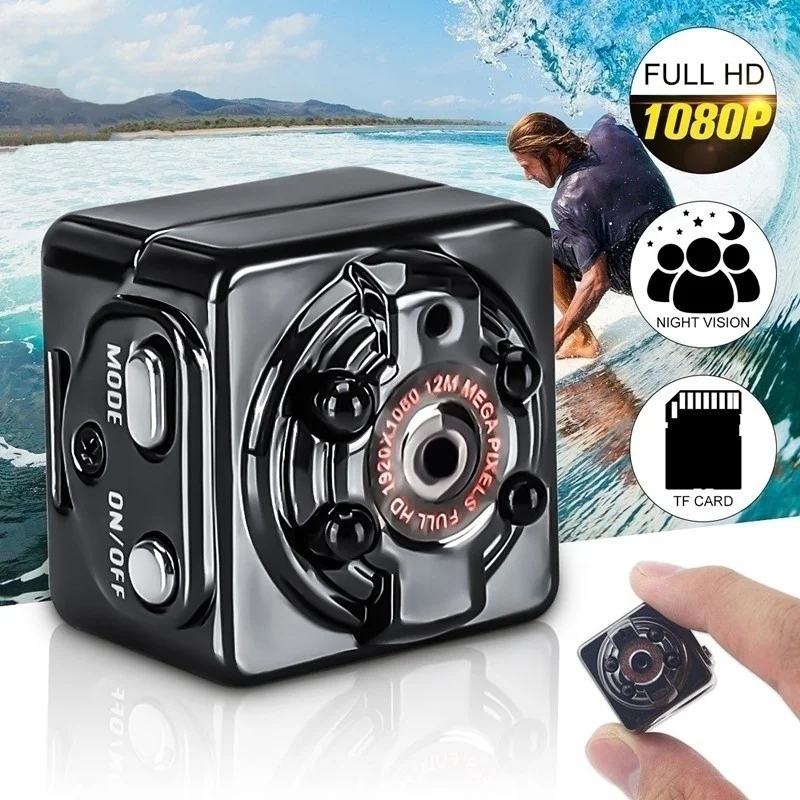 

16GB карта + SQ8 Mini Full HD DV Sports IR ночное видение DVR видеокамера