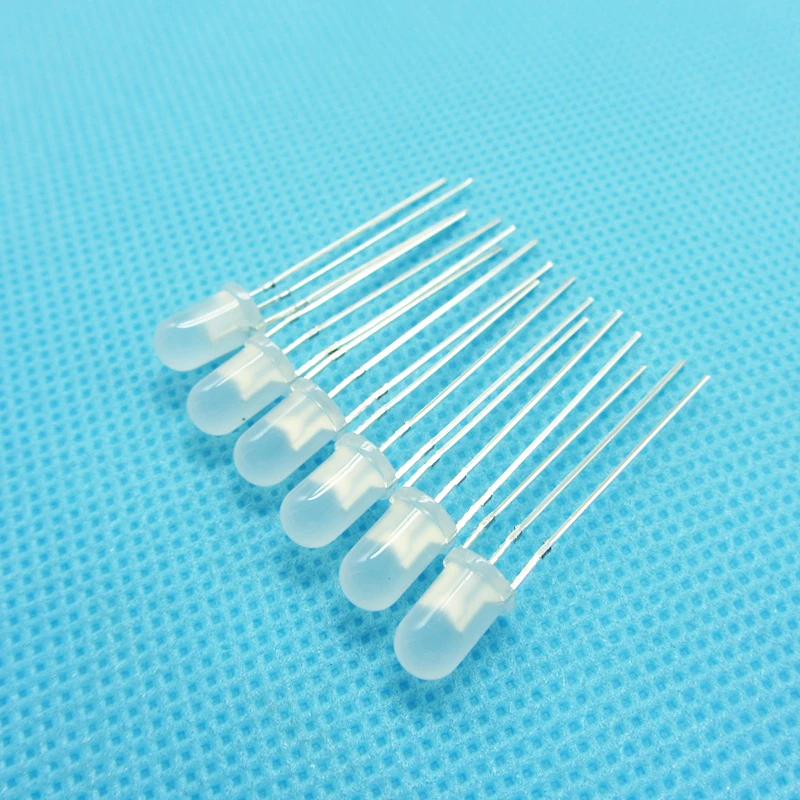 5 мм LED двухцветный диффузный общий анод круглый светоизлучающий диод двойной