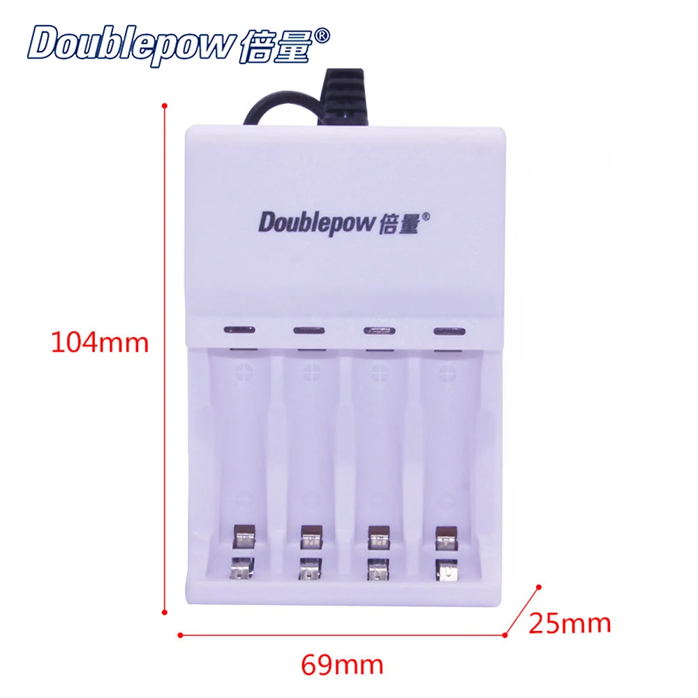 AA Ni MH перезаряжаемые батарея 4 слота USB зарядное устройство для AA/AAA 800 мАч 1200 2A 5 #