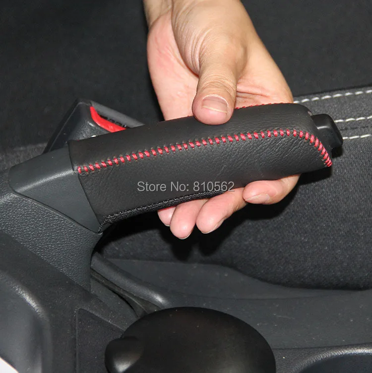 Набор кожаных рычажных передач ручной работы для автомобиля крышка ручного