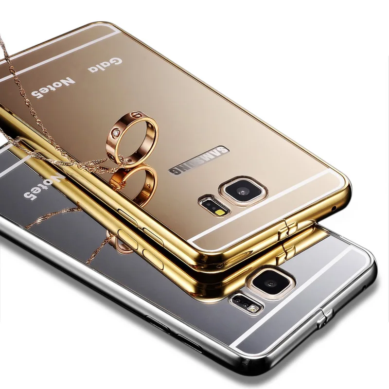 Чехол для Samsung Galaxy Note 5 N9200 N920t N920 N920p Project благородный золотой акриловый