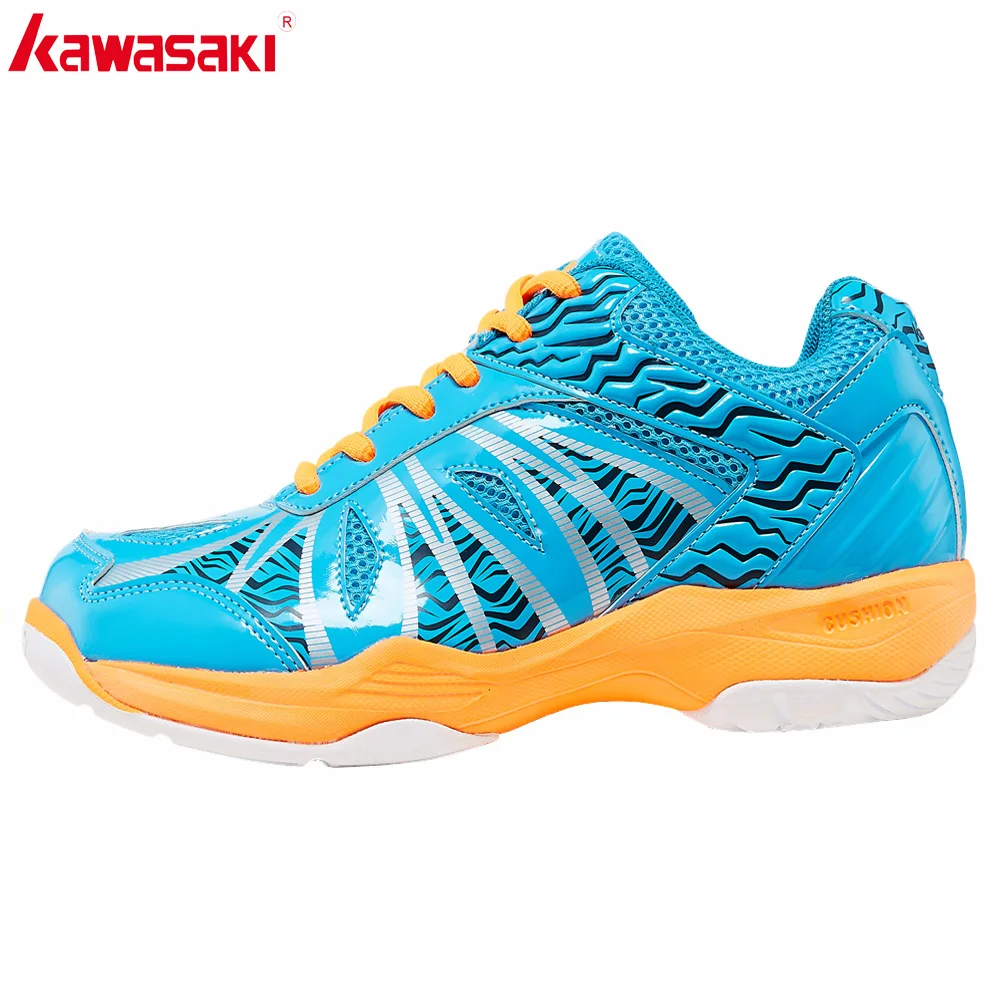 Kawasaki обувь для бадминтона для мужчин и женщин Zapatillas Deportivas желтая спортивная обувь дышащие домашние кроссовки K-076