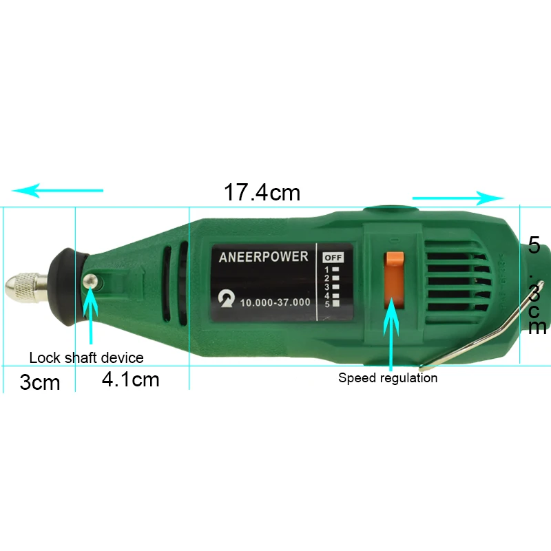 Dremel гравировальная ручка шлифовальный станок 180 Вт гравер Мини дрель шлифовальный станок Электрический Роторный инструмент мини-мельница Diy дрель Шлифовальные электрические сверла