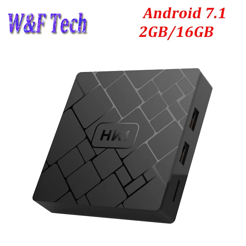 Android 7 1 Smart TV BOX Amlogic S905W HK1-W 2G 16G 2 4G WiFi 18 0 H.265 VP9 HD 4K медиаплеер VS TX3 Мини ТВ-приставка |